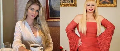 Brunella Horna y Susy Díaz impactan con matching outfits Susy Díaz y Brunella Horna realizan oda al azul marino con pícaros oufits en América hoy