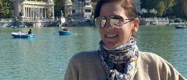 Gigi Mitre luce radical cambio de look Gigi Mitre transforma su imagen con un impresionante cambio de look en tonos balayage