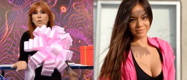 Magaly aparece con moño y se burla de Jazmín Pinedo Magaly Medina aparece con moño y se burla de Jazmín Pinedo: "Estoy tratando de ponerme en sus zapatos"