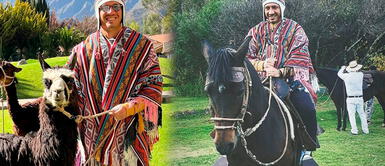 Gianluca Lapadula disfruta sus días de vacaciones en Cusco Gianluca Lapadula demuestra que es más peruano que la papa en sus días en Cusco | FOTO