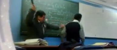 Profesor agarró a correazos a alumno que agredía a su compañero en colegio. Profesor que agarró a correazos a alumno por hacer bullying fue absuelto