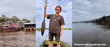 Luisito Comunica quedó sorprendido ante el Barrio de Belén en Iquitos. Foto: Luisito Comunica/Instagram Luisito Comunica quedó sorprendido ante el Barrio de Belén en Iquitos. Foto: Luisito Comunica/Instagram