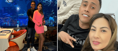 Christian Cueva deja emotivo mensaje a Pamela López en redes sociales. Christian Cueva sorprende a Pamela López por aniversario de bodas en Dubái