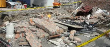 El hombre cayó desde el tercer piso de una vivienda en construcción. Padre muere tras caer varios metros de altura luego de apoyarse en muro mal construido