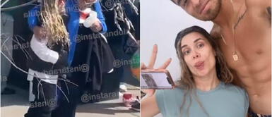 Ale Venturo y ‘Don Gato’ muestran su excelente relación y caminan abrazados Ale Venturo y ‘Don Gato’ muestran su excelente relación y caminan abrazados