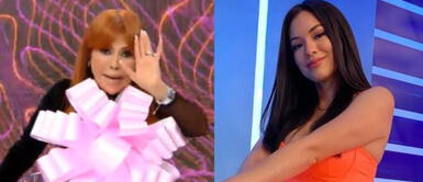 Magaly Medina desenmascara a Jazmín Pinedo y le recuerda episodio de violencia con Michelle Soifer. Magaly Medina desenmascara a Jazmín Pinedo y le recuerda episodio de violencia con Michelle Soifer