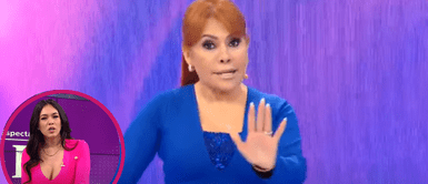 Magaly Medina lanza dardo contra América TV Magaly Medina envía mensaje a América TV y responde a Jazmín Pinedo | VIDEO