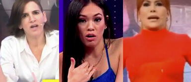 Gigi Mitre se mantiene al margen del enfrentamiento entre Magaly Medina y Jazmín Pinedo, pero deja comentario. Gigi Mitre se mantiene al margen del enfrentamiento entre Magaly Medina y Jazmín Pinedo, pero deja comentario.