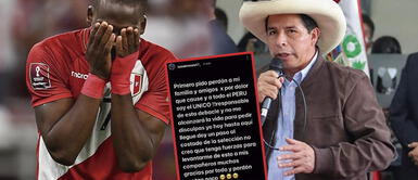 Hinchas de la selección peruana comparan a Luis Advíncula con Pedro Castillo "Pedro Castillo debe tener la grandeza de Luis Advíncula" | FOTO