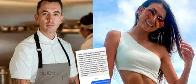 Influencer le propone canje a chef y él la expone: No sabía que tragar gratis era trabajar Influencer le pide canje a chef y él la expone en redes: "No sabía que comer gratis era trabajar"