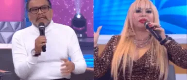 Susy Díaz deja el set de Susy Díaz abandona el set EN VIVO tras discutir con Tomás Angulo: “Me voy, que siga hablando”