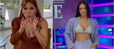 Magaly Medina aconseja a Jazmín Pinedo que se quiera más y se valore Magaly y el consejo “gratis” a Jazmín Pinedo: “Cuando tú sabes lo que vales es cuanto más te respetan y te quieren”