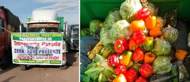 Paro indefinido de transportistas: el lunes 27 no ingresará ningún alimento a Lima Paro indefinido de transportistas: el lunes 27 no ingresará ningún alimento a Lima