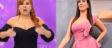 Magaly Medina destruye a Tilsa Lozano Magaly critica duramente a Tilsa por aparecer en "América hoy"