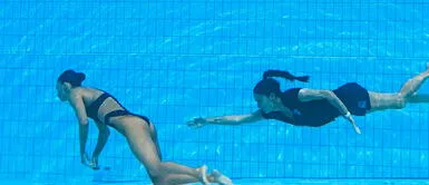 La española Andrea Fuentes salvó la vida de Anita Álvarez Nadadora vio la muerte de cerca: se desmayó en la piscina y no respiró por dos minutos