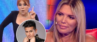 Magaly Medina cuadró a Jessica Newton por Yely Rivera. Magaly Medina cuadró a Jessica Newton por Yely Rivera.