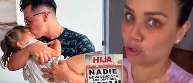 Juan Víctor tomó la decisión de luchar por su hija a través de las autoridades oficiales para que Andrea San Martín lo deje verla. Andrea San Martín: Juan Víctor luchara por su hija y pedirá apoyo a instituciones como el Ministerio de la Mujer | VIDEO