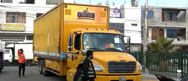 Santa Anita: delincuentes asaltan camión que transportaba mil cajas de cerveza Santa Anita: delincuentes asaltan camión que transportaba mil cajas de cerveza