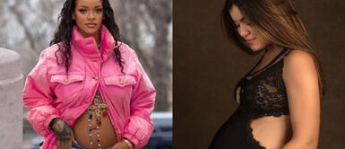 Majo Parodi y el look con el que sigue los pasos de Rihanna Majo Parodi le sigue los pasos a Rihanna con osado look que desafía las reglas de maternidad