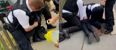 Inglaterra: policía confunde a escolar afrodescendiente con delincuente y transeúnte le salva la vida Inglaterra: policía confunde a escolar afrodescendiente con delincuente y transeúnte le salva la vida