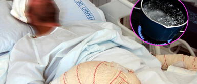 La esposa escuchó a su pareja hablar dormido de otra mujer, hizo hervir agua y se la lanzó. Mujer hierve agua y se la arroja a su marido porque le era 'infiel' en sus sueños