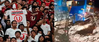 Hinchas de la 'U' viajaron hasta Huancayo para apoyar a su equipo en su enfrentamiento con Sport Huancayo. Huancayo: Bus con hinchas de Universitario sufrió accidente