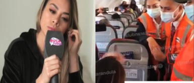 Jossmery Toledo explica cómo sucedió el incidente con Latam. Jossmery Toledo explica cómo sucedió el incidente con Latam.