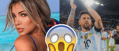 Paula Manzanal tuvo encuentro con Lionel Messi Paula Manzanal se luce con Lionel Messi en exclusiva fiesta: “cansada del éxito”