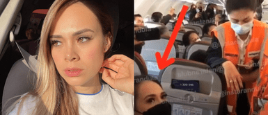 Jossmery Toledo sufre percance durante vuelo Jossmery Toledo: Pasajero la defiende y asegura que trabajador de aerolínea la trató mal
