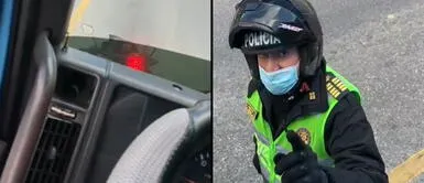 Simple chofer: agente PNP discrimina a conductor de camión durante intervención "Simple chofer": agente PNP discrimina a conductor de camión durante intervención