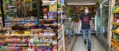 TikTok Viral: vuelve después de dos años, se hace pasar como cliente para sorprender a su padre y ocurre lo impensado TikTok Viral: vuelve después de dos años, se hace pasar como cliente y su padre no lo reconoce
