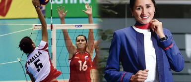 Vivian Baella prefirió ser aeromoza que voleibolista. Vivian Baella se retiró del vóley: "Me aburrí porque sospechaba que me iban a despedir" | VIDEO