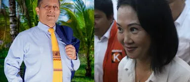 Keiko Fujimori: Eduardo Auccalla llegó a Lima para declararle su amor a la lideresa de Fuerza Popular Keiko Fujimori: Eduardo Auccalla llegó a Lima para declararle su amor a la lideresa de Fuerza Popular