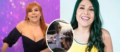 Magaly Medina no suelta a Tula Rodríguez. Magaly Medina no suelta a Tula Rodríguez.