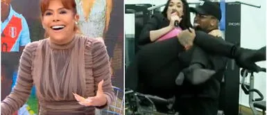 Magaly Medina asegura que Jefferson Farfán se olvida de la lesión cuando carga a Jazmín Pinedo. Magaly Medina a Jefferson Farfán tras contar que le cuesta subir las escaleras: “Se le olvida la lesión cuando carga a Jazmín Pinedo”