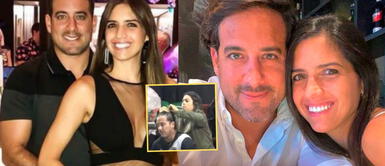 Óscar del Portal aparece nuevamente con Vanessa Químper y su familia tras el ampay. Óscar del Portal: tras ampay con Fiorella Méndez aparece junto a su esposa Vanessa Químper | VIDEO