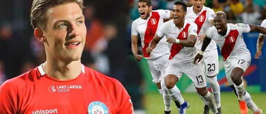 En la temporada pasada, Oliver Sonne participó en 15 partidos, pero 8 como titular. Es peruano, jugará en la Europa League y quiere quitarle el puesto a Miguel Trauco y Luis Advíncula