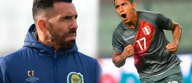 Álex Valera podría ser entrenado por Carlos Tévez Álex Valera está en la mira de Rosario Central de Argentina | FOTO