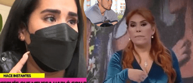 Magaly Medina pagó más de 2 mil soles por audio filtrado de Melissa Paredes y el ‘Gato’ Cuba. Foto: Composición LR/ Captura de ATV Magaly Medina pagó más de 2 mil soles por audio filtrado de Melissa Paredes y el ‘Gato’ Cuba. Foto: Composición LR/ Captura de ATV