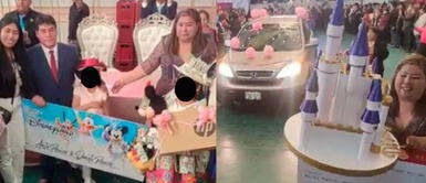 Camioneta, pasajes al caribe, a un crucero, a Disneyland, joyas, y más fueron los regalos de dos niñas de Huancayo. Bautizo en Huancayo: niñas recibieron de regalo camioneta, pasajes a Disneyland, joyas y más de S/40 mil