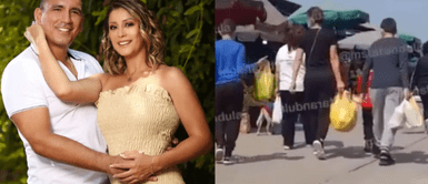 Karla Tarazona captada en un mercado mayorista Karla Tarazona y la humildad que la caracteriza: fue captada haciendo compras en mercado de Santa Anita