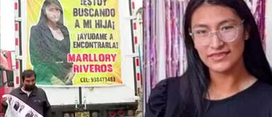 Marllory Riveros desapareció el pasado 15 de mayo tras salir de su casa ubicada en Huancayo. Padre que busca a su hija con gigantografía en camión es ahora investigado por la desaparición