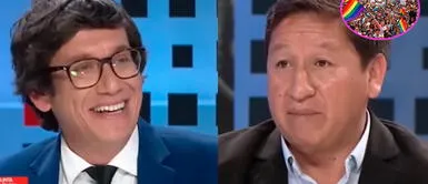 Guido Bellido intentó burlarse de Jaime Chincha con un tema LGTBI, pero periodista lo calló con una propuesta. Guido Bellido a Chincha: “No te he visto en la marcha del orgullo gay. Siempre hay que asistir”