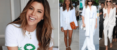 Alondra García Miró atrapa la magia del total White trasmitiendo su calma y paz interna Alondra García Miró evoca la elegancia del look total white reflejando su seguridad femenina