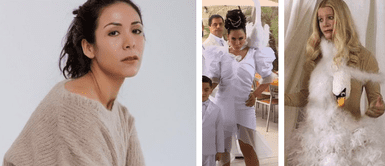 Al Fondo Hay Sitio: Teresa Collazos se inspira en ¿Y dónde están las rubias? con icónico look Al Fondo Hay Sitio: Teresa Collazos se inspira en ¿Y dónde están las rubias? con icónico look