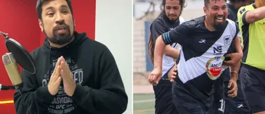 Aldo Miyashiro fue captado cariñosamente con Fiorella Retiz. Aldo Miyashiro respondió a periodista de manera peculiar: "Así, solo, pregúntame así"