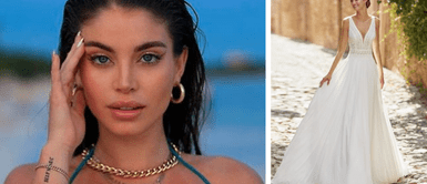 Flavia Laos invoca el vanguardismo europeo convirtiéndose en una romántica novia en París Flavia Laos invoca el vanguardismo europeo convirtiéndose en una romántica novia en París