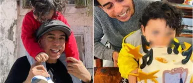 Ernesto Pimentel presentó a su madre al pequeño Gael. Ernesto Pimentel presentó a su madre al pequeño Gael