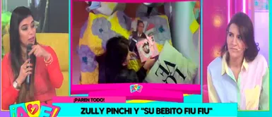 Zully Pinchi se presentó en el set de Amor y fuego. Zully Pinchi increpa a Gigi Mitre: "¿Tú te has pachamanqueado a Rodrigo?"