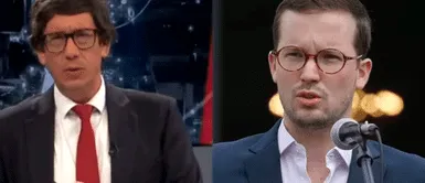 Alejandro Cavero dice que no se corre a las entrevistas. Jaime Chincha criticó a Alejandro Cavero por escapar de una entrevista con él